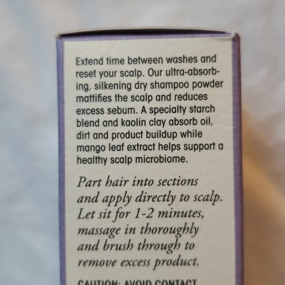 Oribe Serene Scalp Oil Control Dry Shampoo Powder  New.  1.6 oz